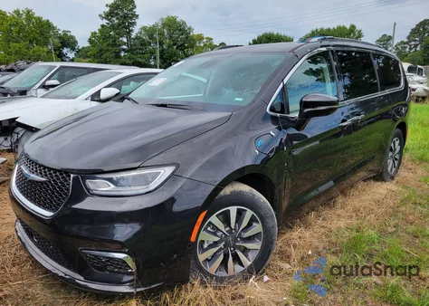 2021 Chrysler Pacifica Hybrid из США, поврежденный, VIN 2C4RC1L73MR591644